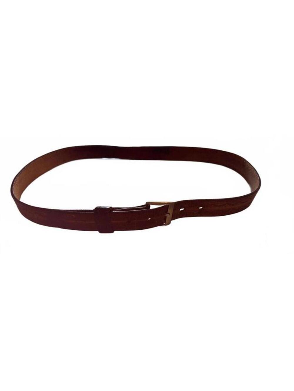 Vintage Leather Belt, Size 40
